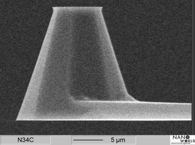 Large Plateau AFM Tips NANOSENSORS™ Special Developments List (SDL)